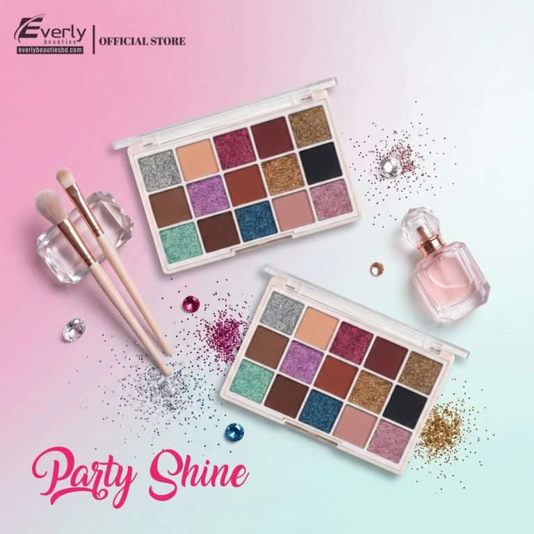 Everly Beauties 15 Colors Eyeshadow Palette 4