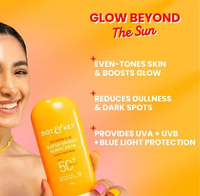 DOT & KEY Vitamin C + E Sunscreen SPF50+ PA++++ 80gm 2