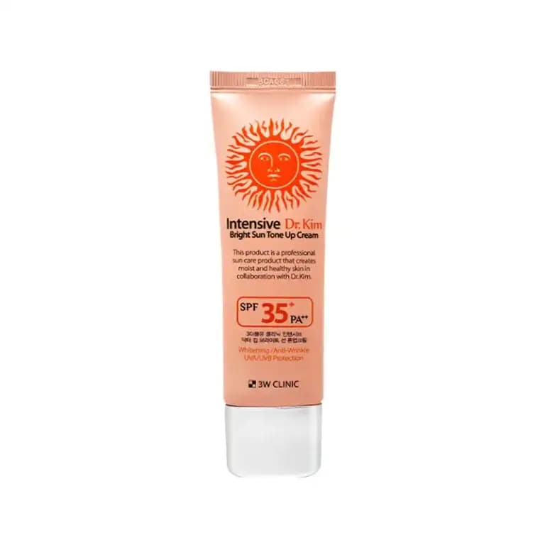 3W Clinic Intensive Dr. Kim Bright Sun Tone Up Cream SPF 35+ PA++ (50ml) 2
