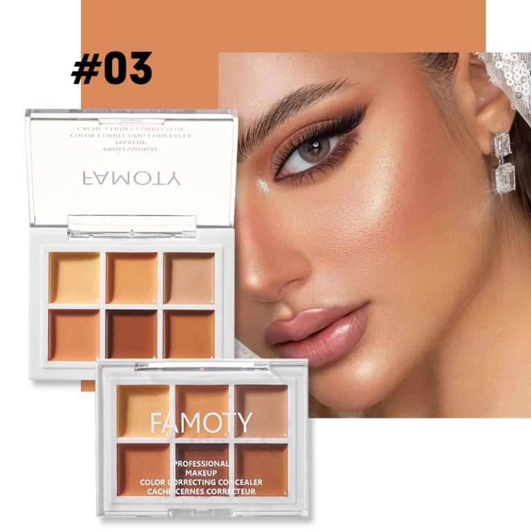 FAMOTY Color Correcting Concealer Palette 7