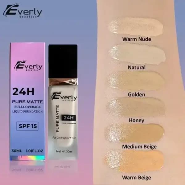 Everly Beauties Full Coverage Foundation 2