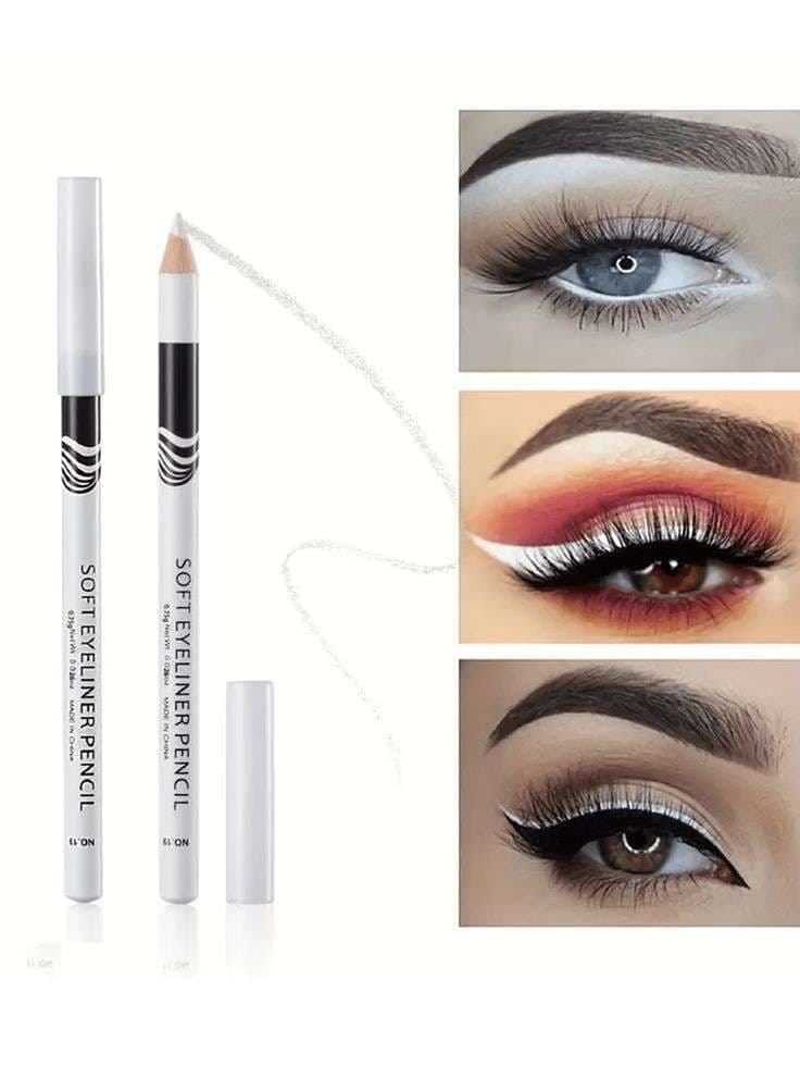 MN Soft Eyeliner Pencil White Kajal 2
