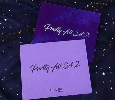 UCANBE Pretty All Set 2 Eyeshadow Palette 86 Colors Makeup 3