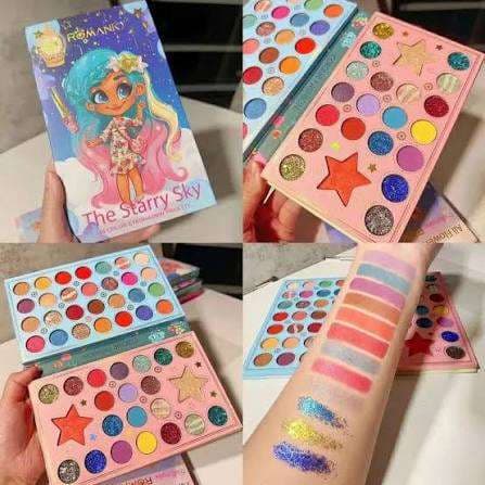 Romanky The starry Sky 50 color eyeshade palette 2