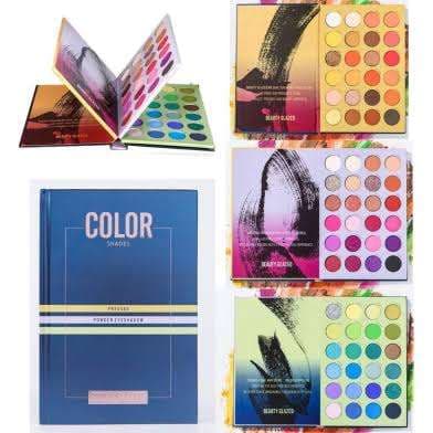 Beauty Glazed 72 Color Eyeshadow Palette 3 layer Book 2