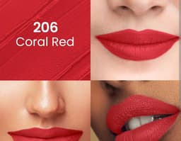 206 coral red