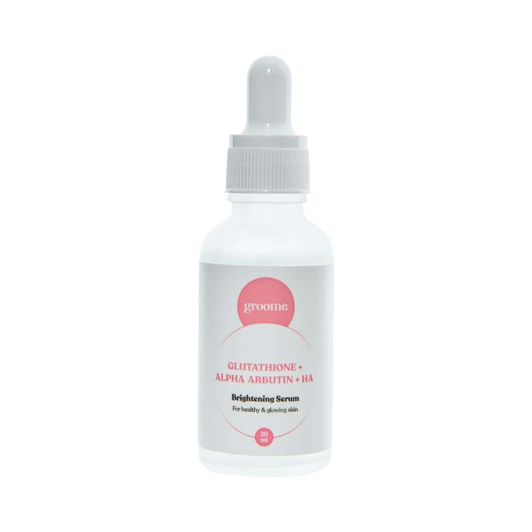 Groome Glutathione + Alpha Arbutin +HA Brightening Serum 30ml 2