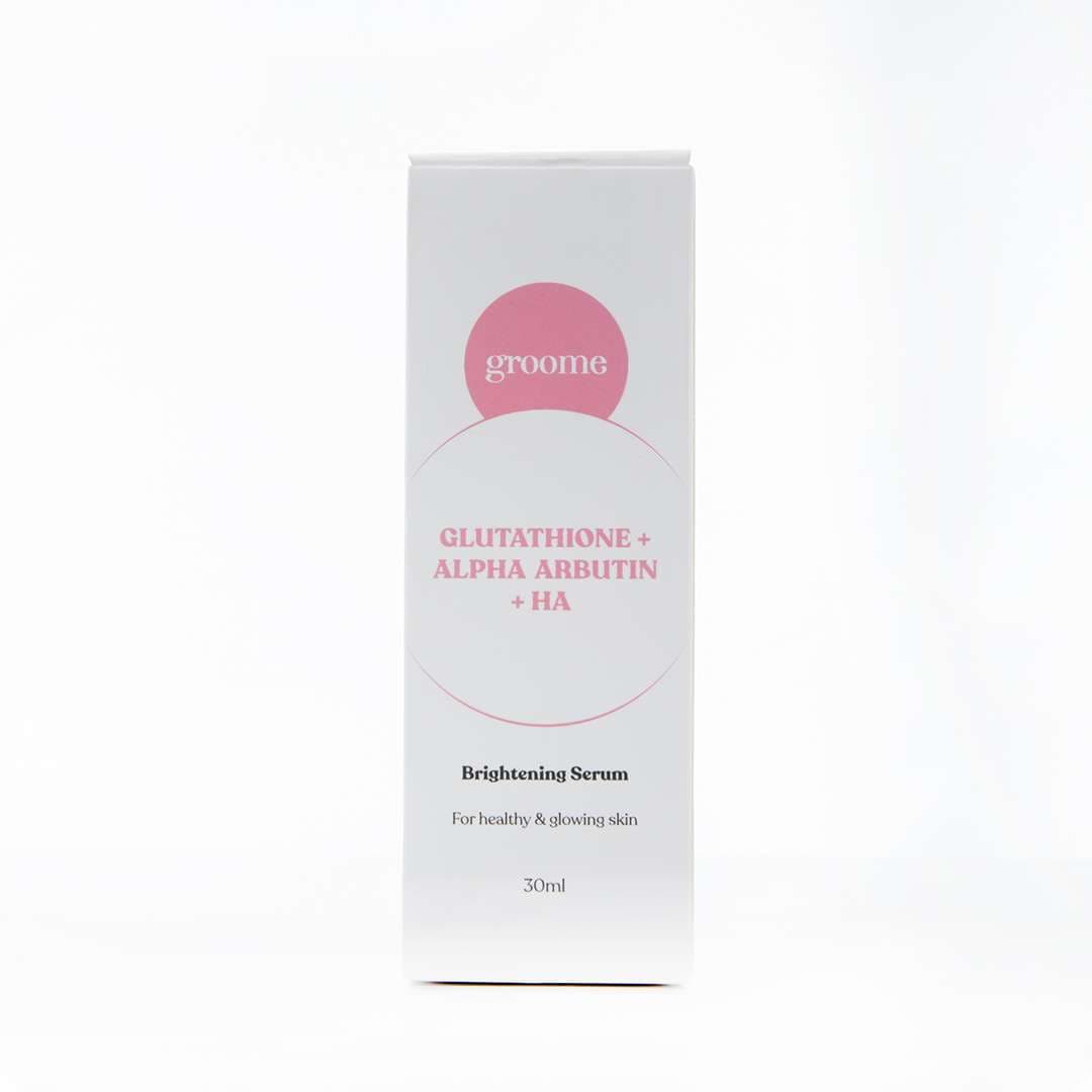 Groome Glutathione + Alpha Arbutin +HA Brightening Serum 30ml 3