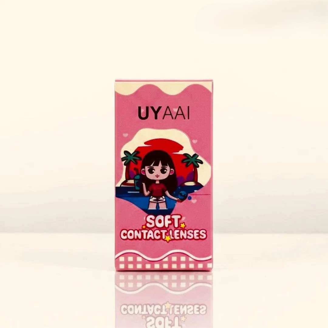UYAAI GLACIER BLUE Look Contact Lenses! 2
