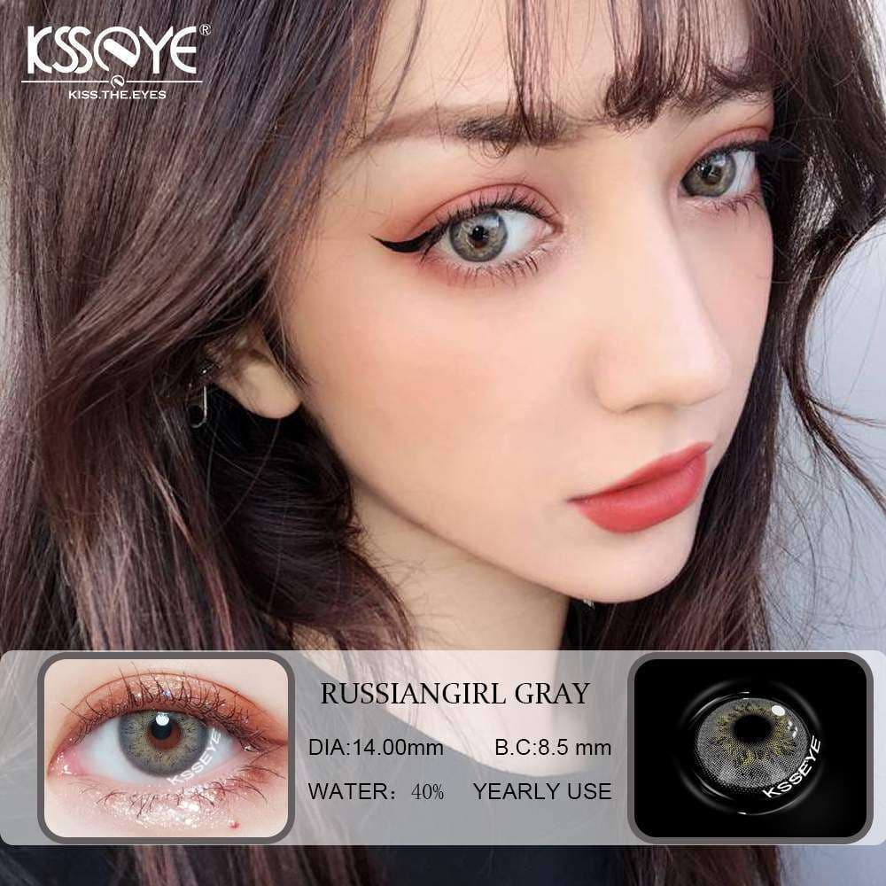 KSSEYE Russian Girl Gray Contact Lens 2