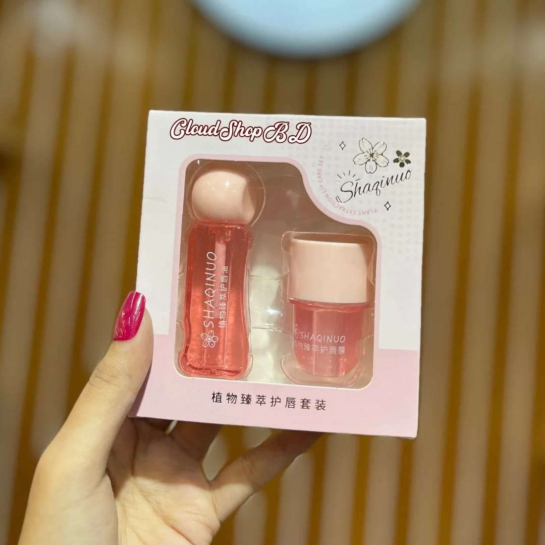 SHAQINUO Plant Extract Lip Care Set 2