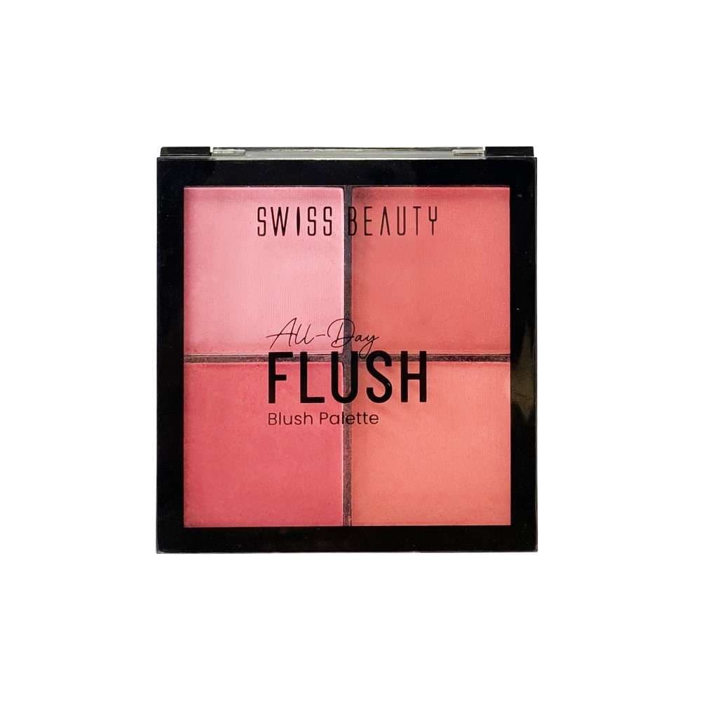 Swiss Beauty All-Day Flush Blush Palette 2