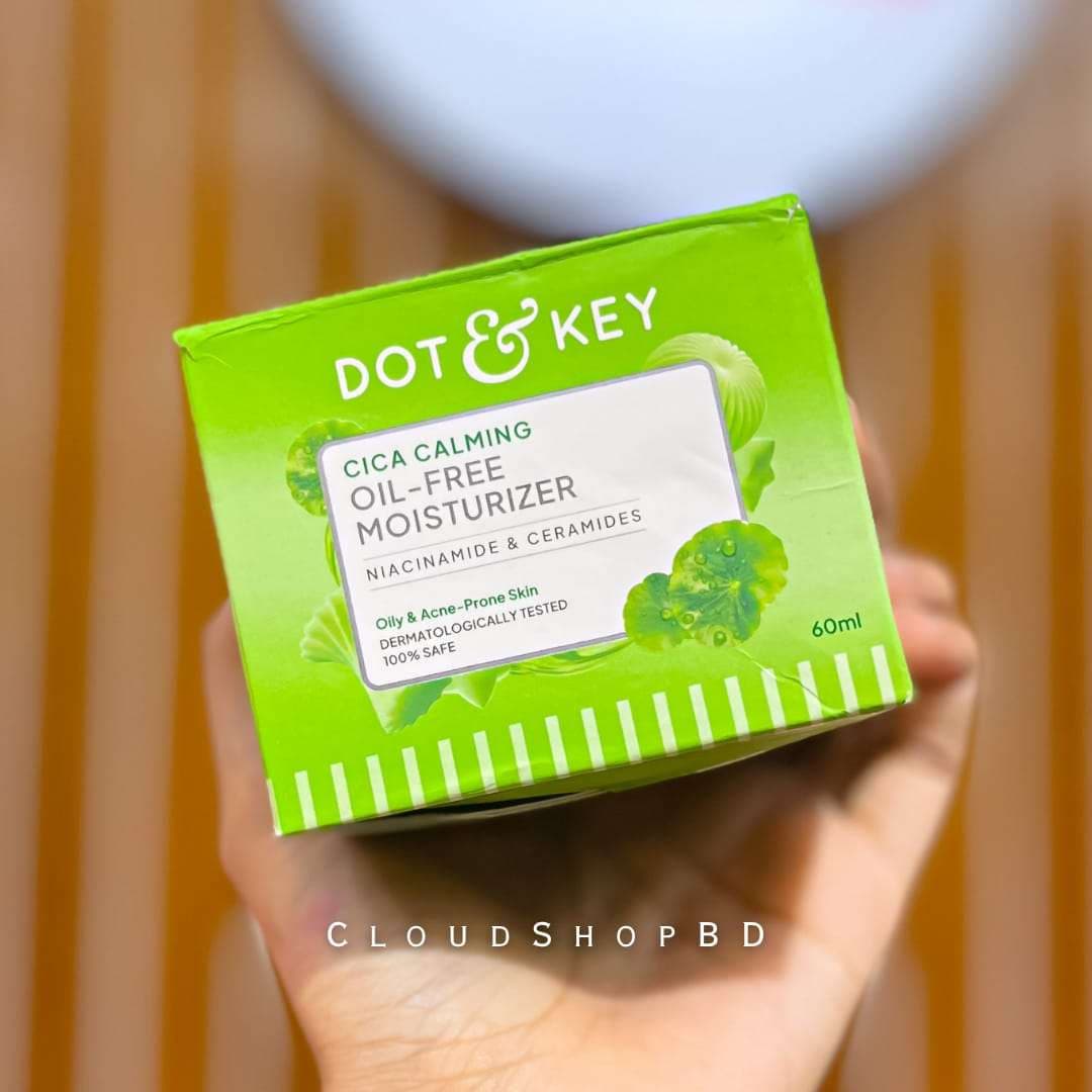 DOT & KEY Cica Calming Oil Free Moisturizer for Acne Prone Skin – 60ml 2