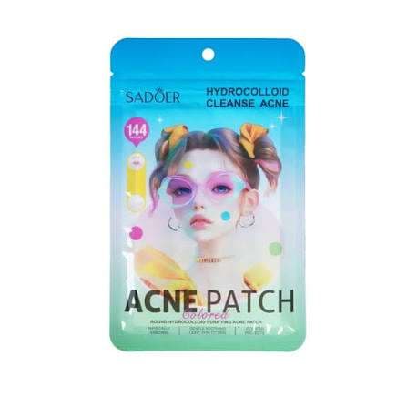 Sadoer Colored Star Hydrocolloid Purifying Acne 144 Patch 3