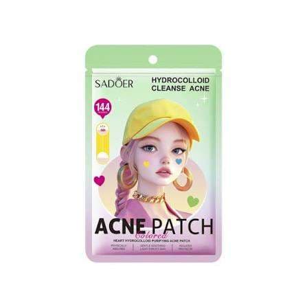 Sadoer Colored Star Hydrocolloid Purifying Acne 144 Patch 2