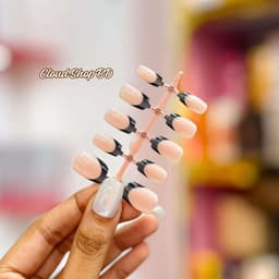French with black tips