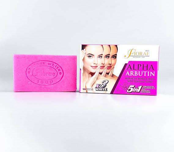 FIORAE Alpha Arbutin Miracle White Skin Whitening Soap – 165g