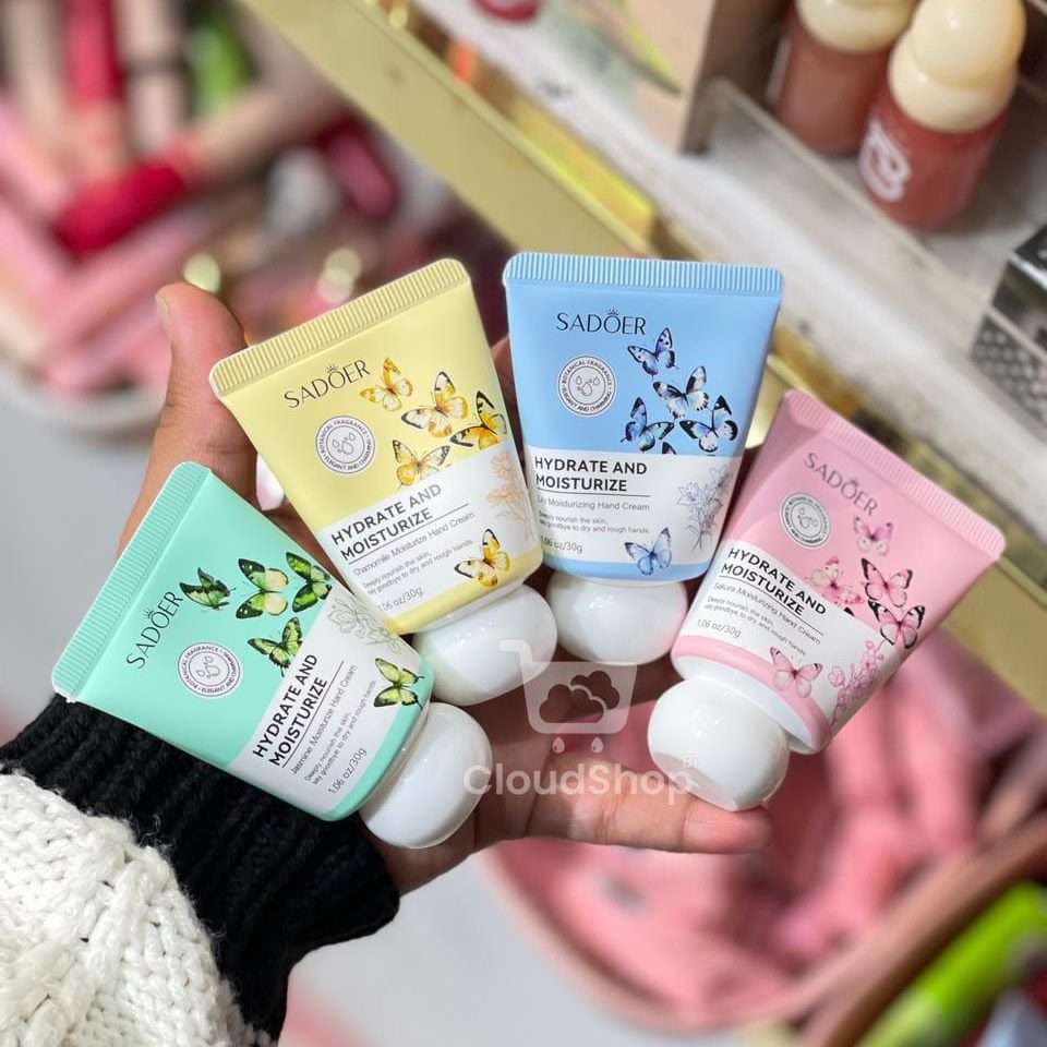 SADOER Flower Moisturising Repair Hand Cream