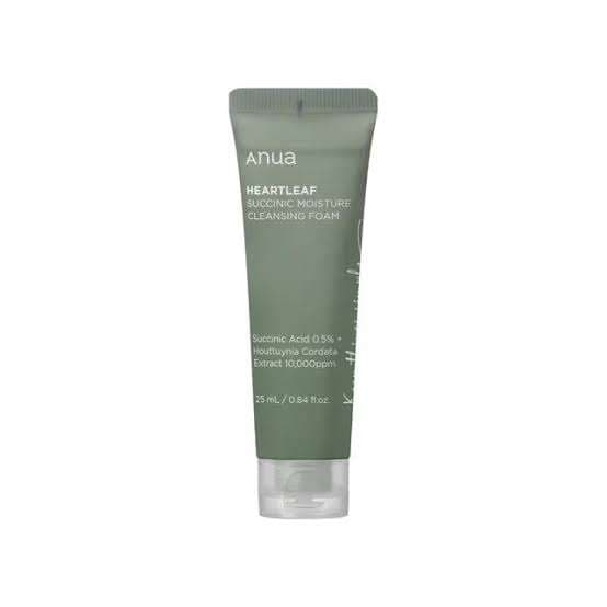 Anua Heartleaf Succinic Moisture Cleansing Foam - 25ML