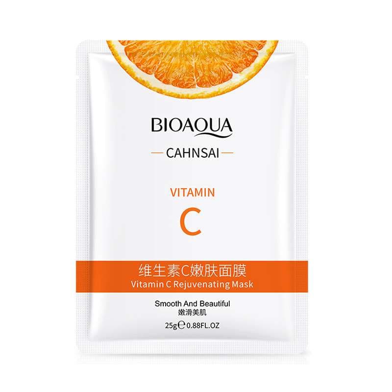 BIOAQUA Vitamin C Rejuvenating Face Sheet Mask 25gm