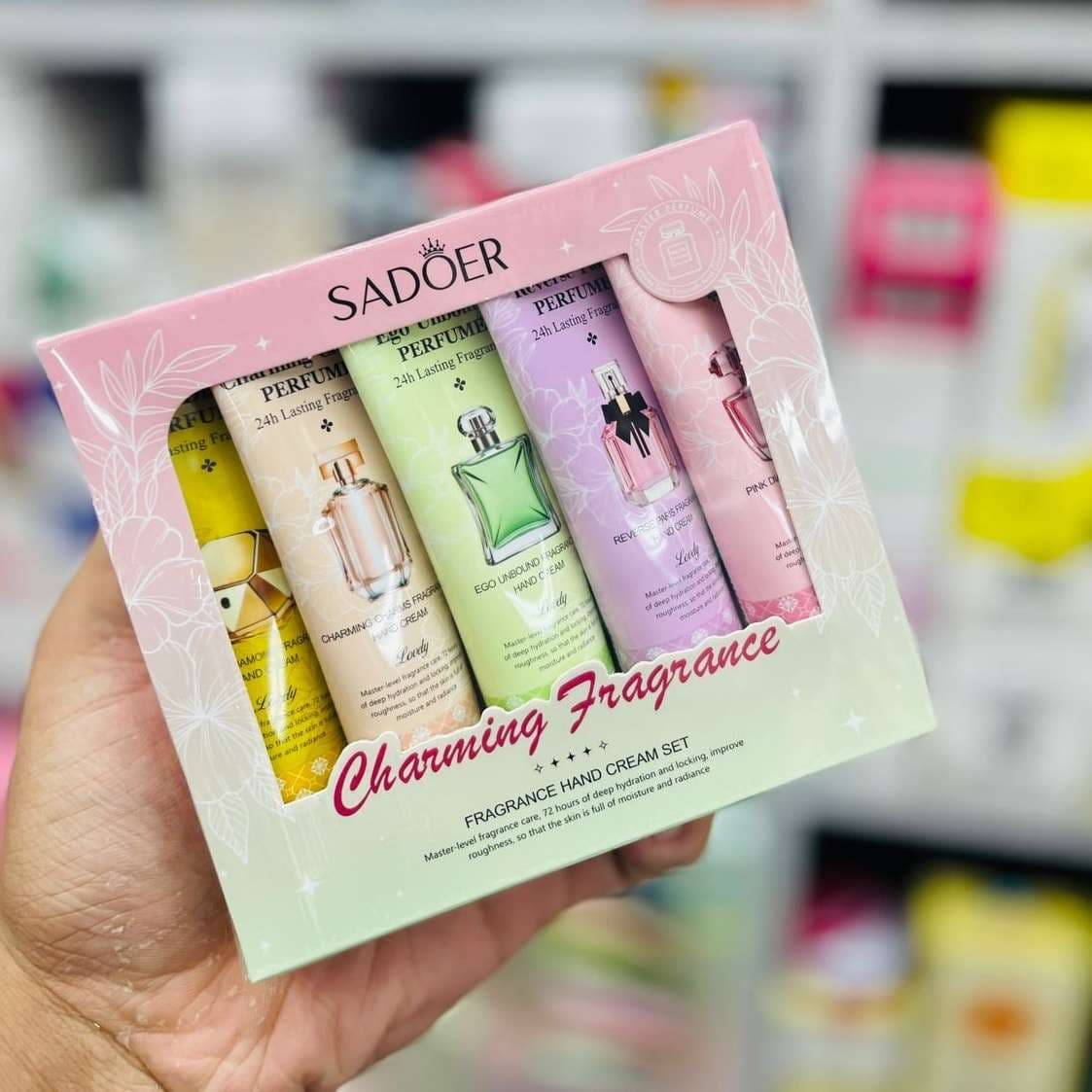 SADOER Charming Fragrance Hand Cream Set