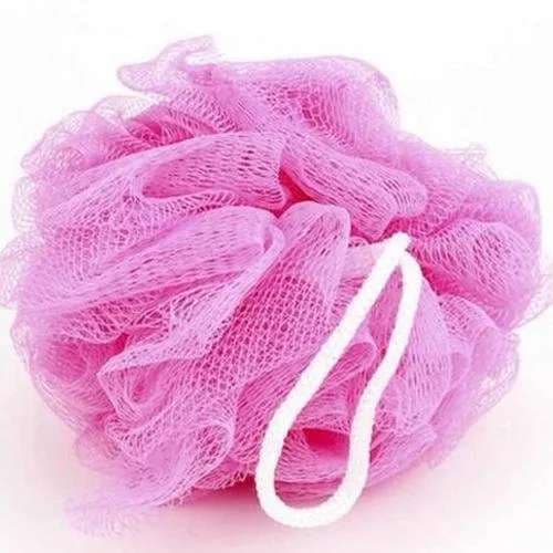 Bath Scrubber For Body Scrub Sponge Round