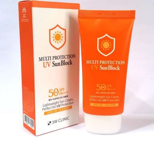 3W Clinic Multi Protection UV Sun Block SPF 50+ PA+++