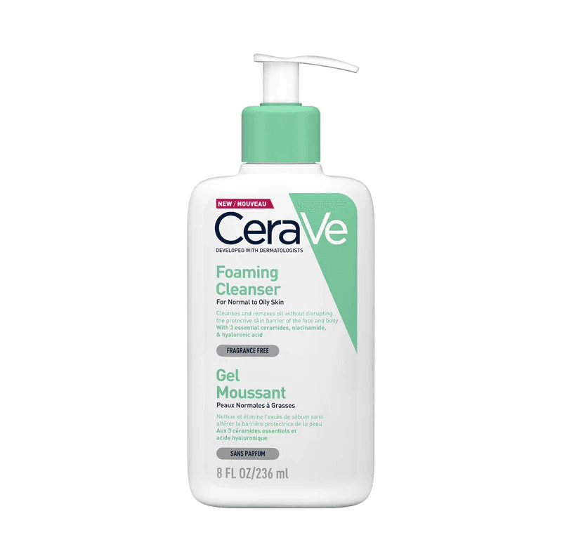 Cerave Foaming Cleanser For Normal To Oily Skin (236ml)