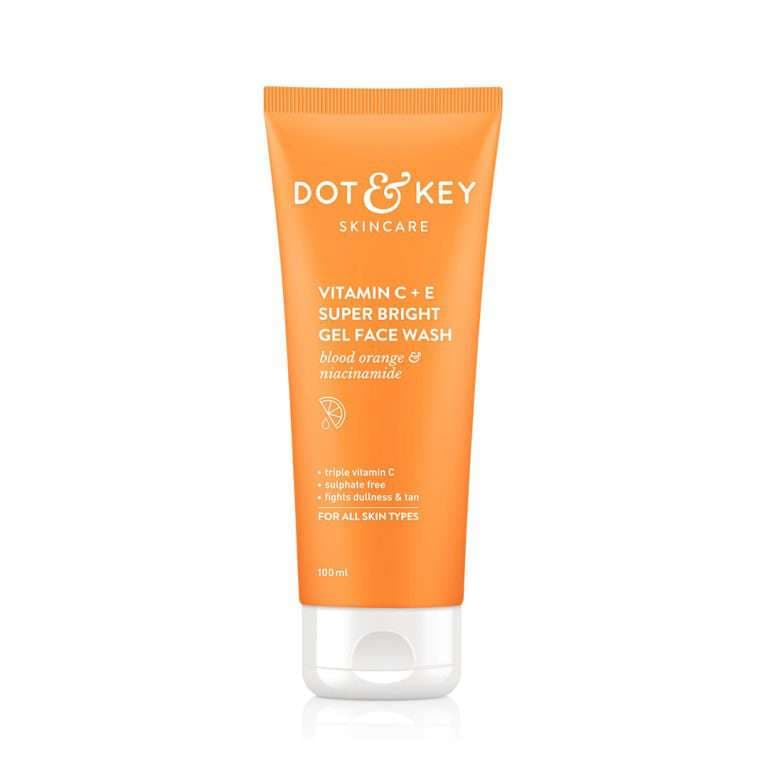 DOT & KEY Vitamin C + E Super Bright Gel Face Wash – 100ml