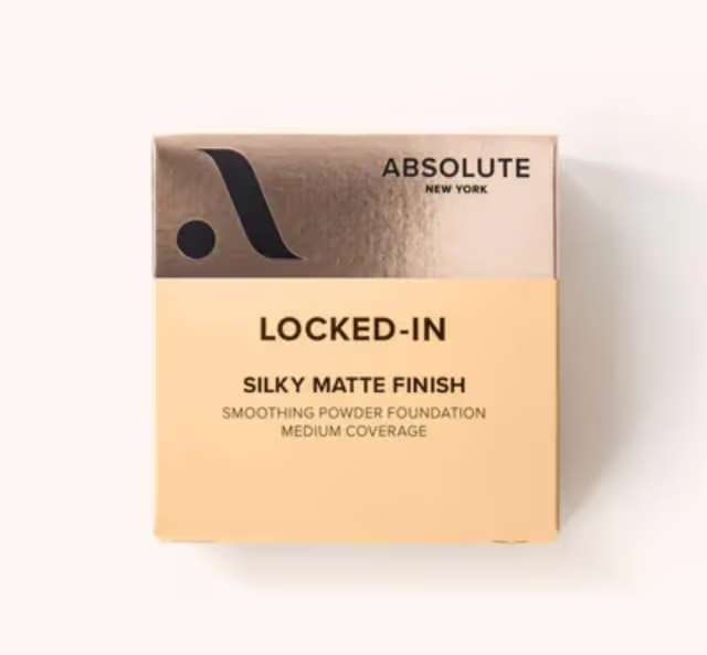 Absolute New York Locked In Silky Matte Finish Smoothing Powder Foundation
