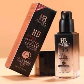 Pastel Beauty HD True Matte Retouch-Free Foundation 12H Full Coverage