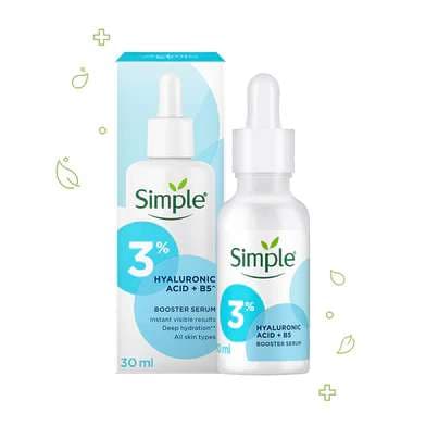 Simple 3% Hyaluronic Acid + Vit B5 Booster Serum