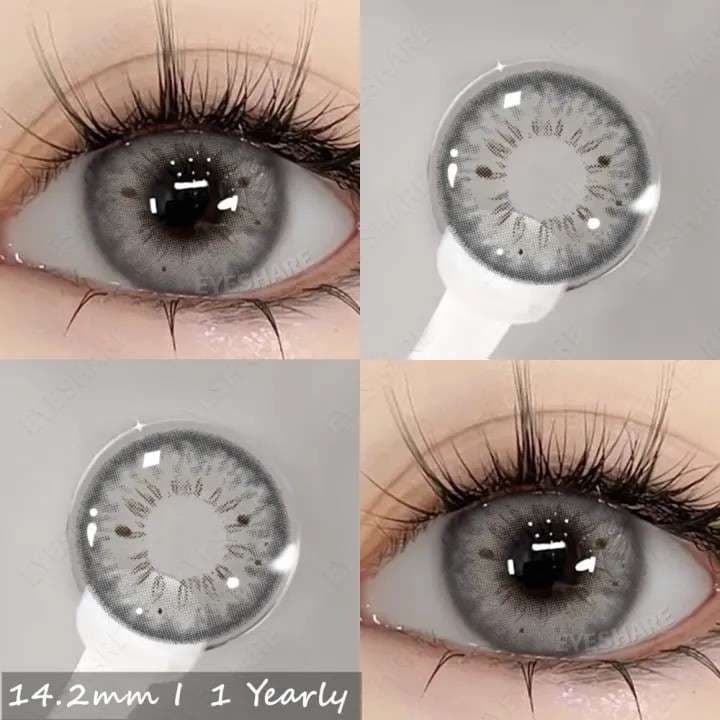 KSSEYE Blackspot Grey Contact Lens