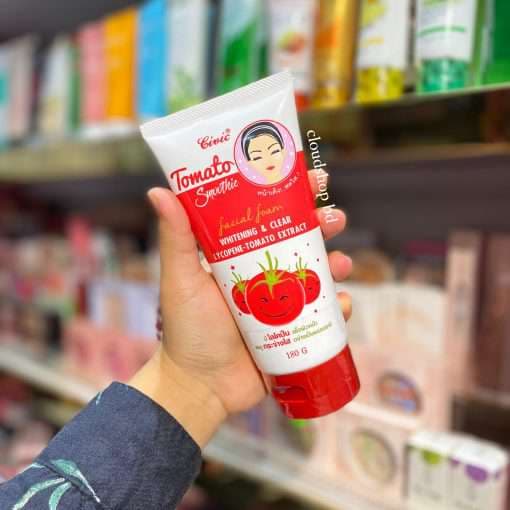 Civic Tomato Smoothie Whitening & Clear facial Foam
