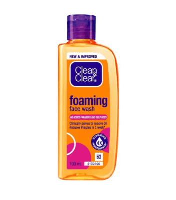 Clean & Clear Foaming Face Wash (100ml)