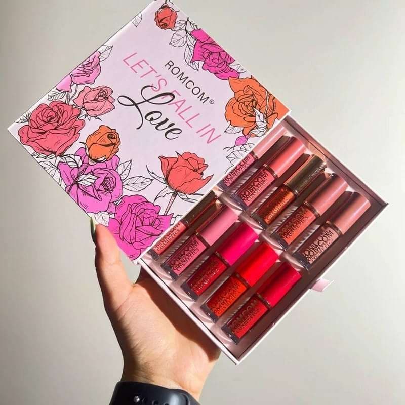 ROMCOM "Let's Fall in Love" Mini Liquid Lipstick Set