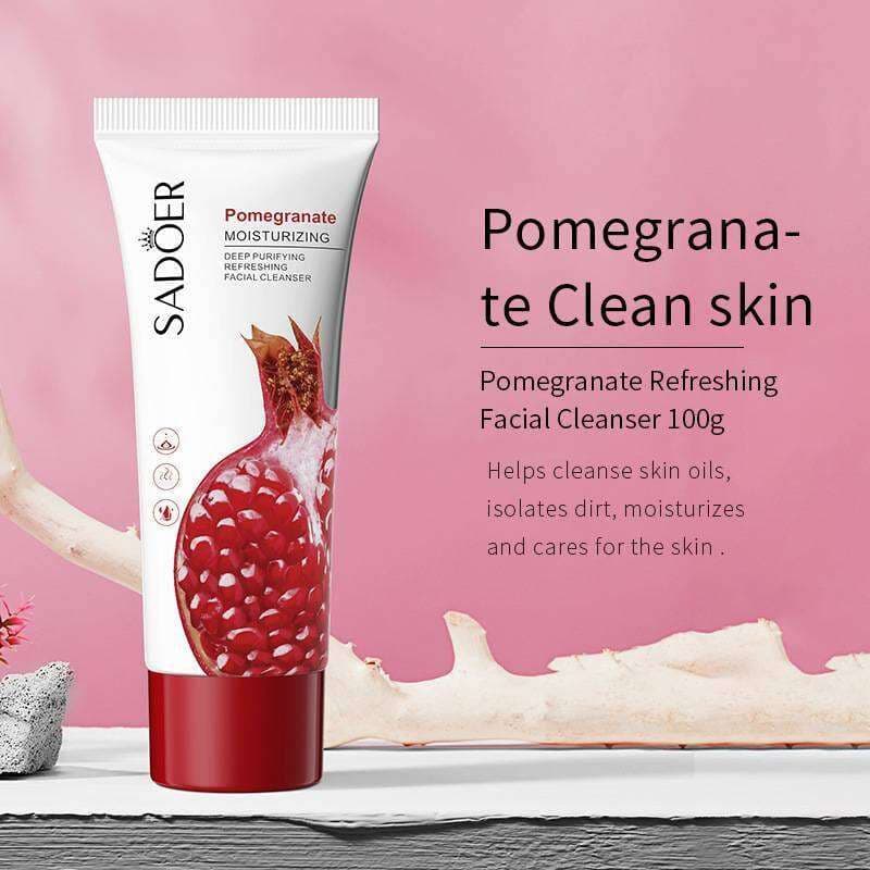 SADOER POMEGRANATE FRESH PURIFYING CLEANSER HYDRATING MOISTURIZING CLEANSER 100G