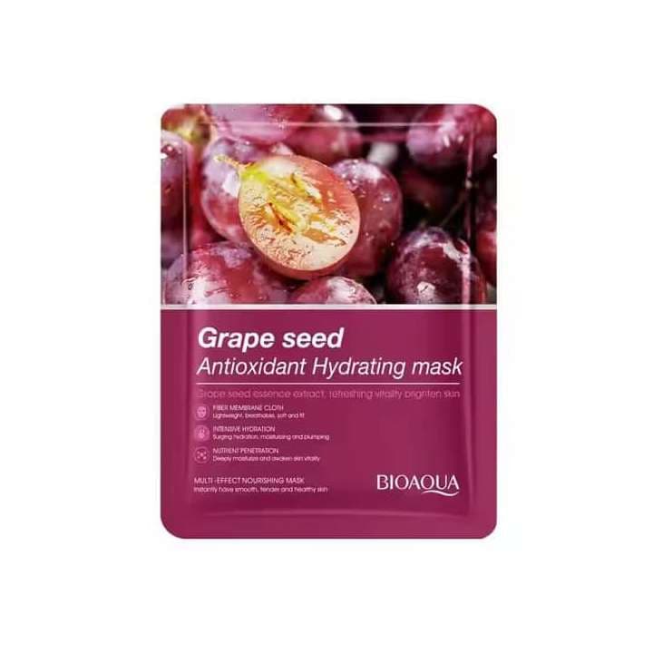 Bioaqua Grape Seed Antioxidant Hydrating Facial Mask