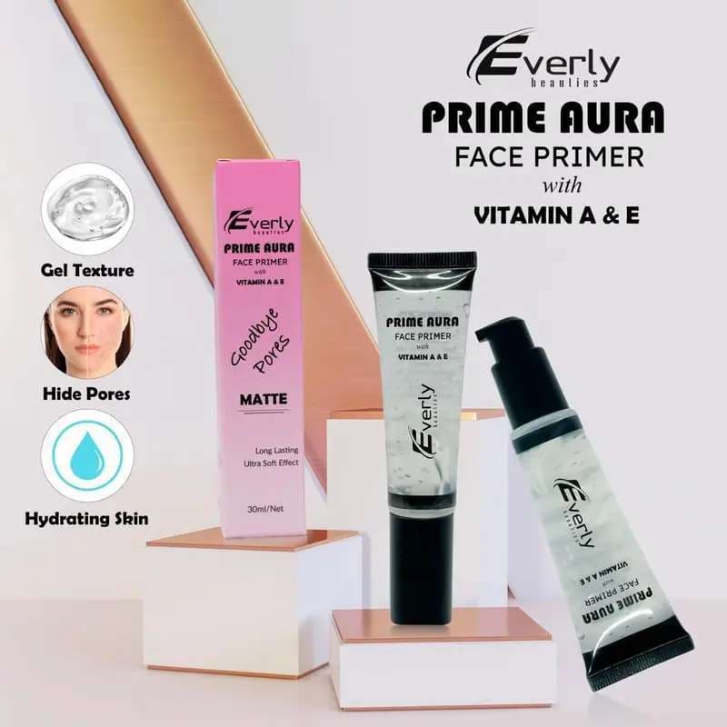 Everly Beauties Prime Aura Face Primer – 30ml