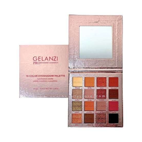 GELANZI MAKE UP PALETE 32 CLR Eyeshadow 5 CLR Blush ON 5 CLR Highlighte