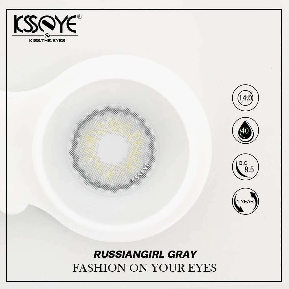 KSSEYE Russian Girl Gray Contact Lens