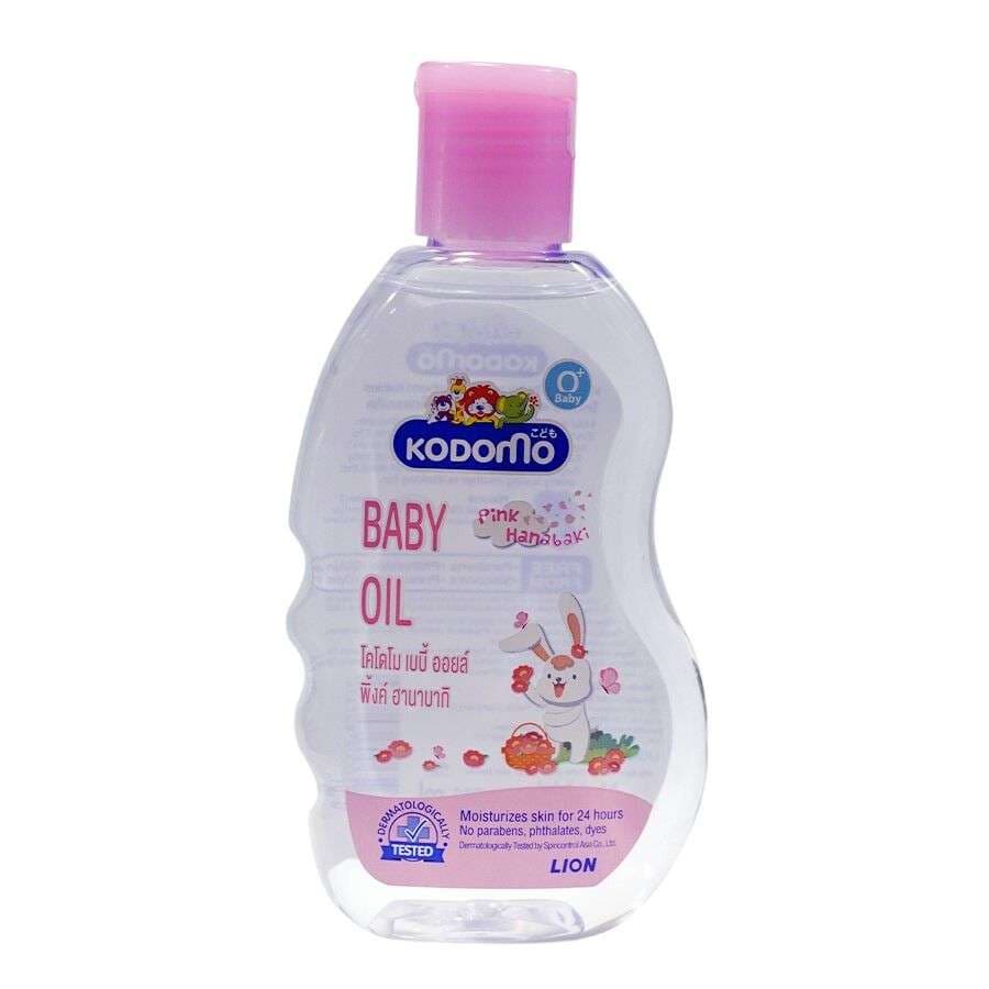 KODOMO Pink Hanabaki Baby Oil