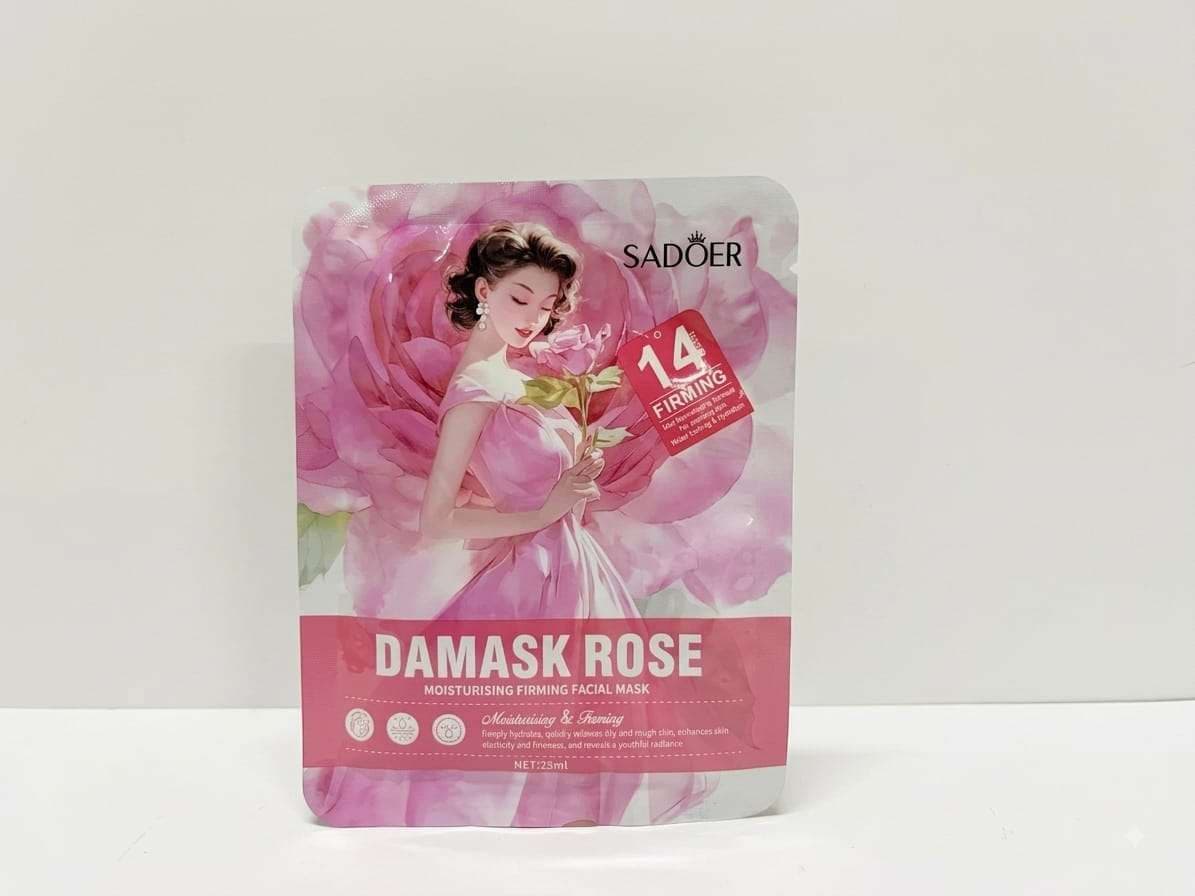 SADOER Damask Rose Moisturising Firming Facial Mask