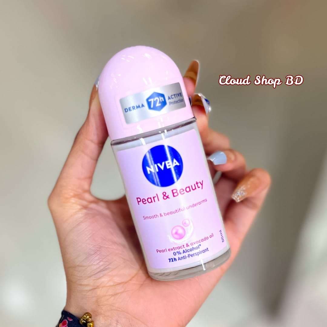 NIVEA Female Roll-on Pearl & Beauty Antiperspirant 50 ml