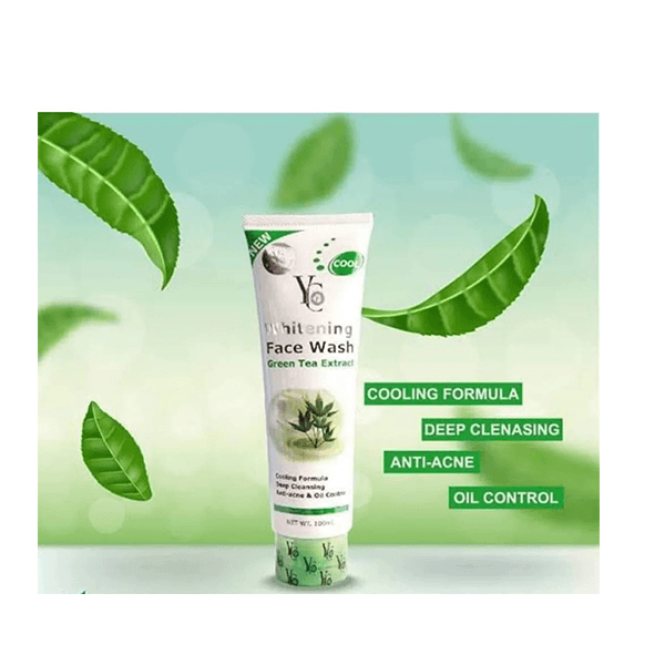 Yc Whitening Face face Wash Green Tea Extract 100ml