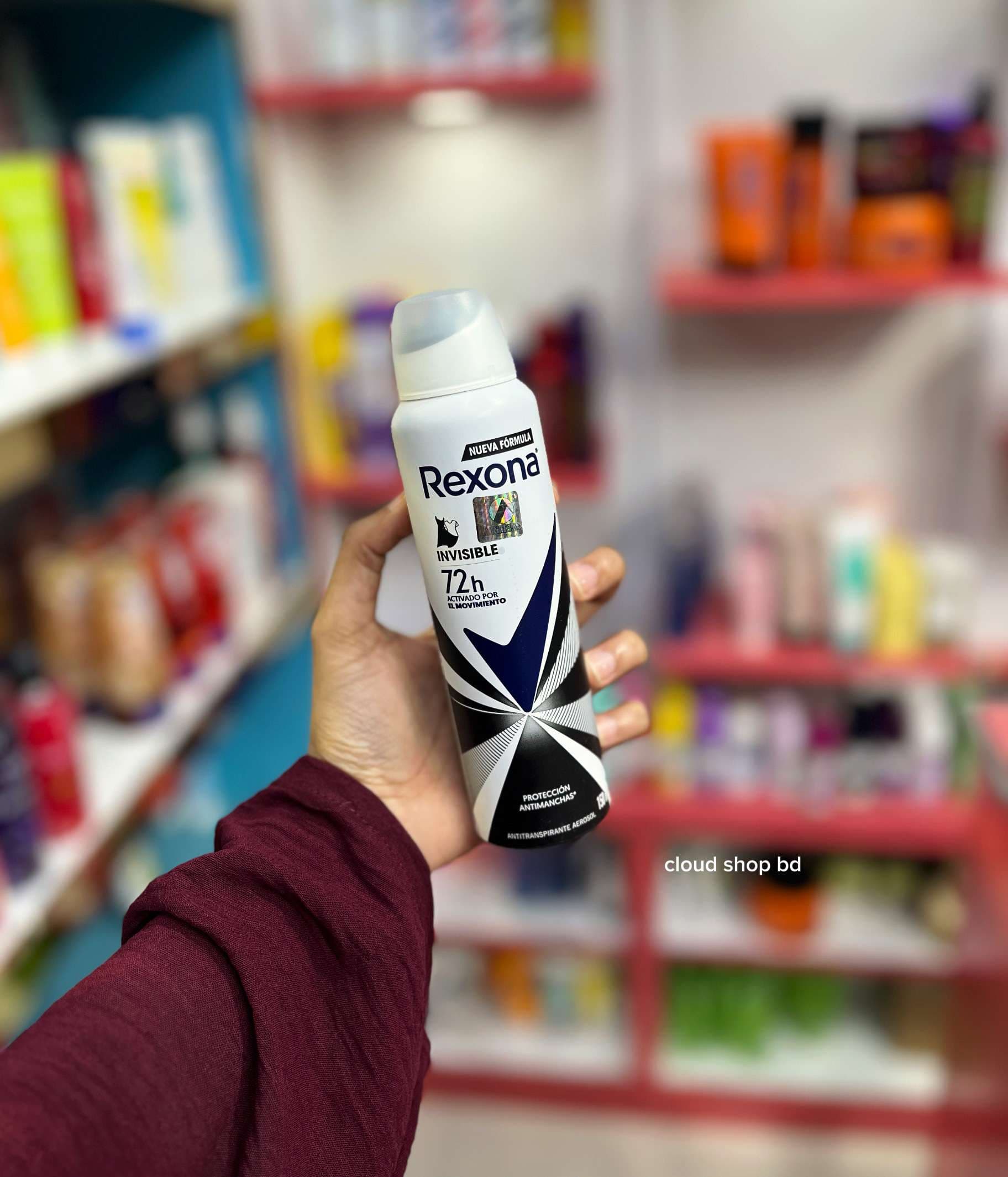 Rexona Invisible 72h Antiperspirant Deodorant Spray