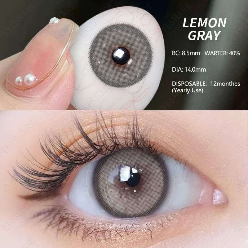 KSSEYE Lemon Grey Contact Lens