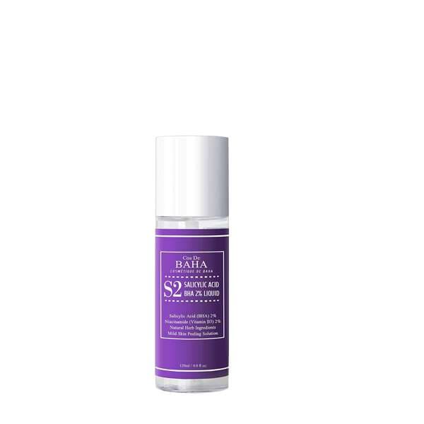 Cos De BAHA Salicylic Acid BHA 2% Liquid with Niacinamide 2% (S2)-120ml