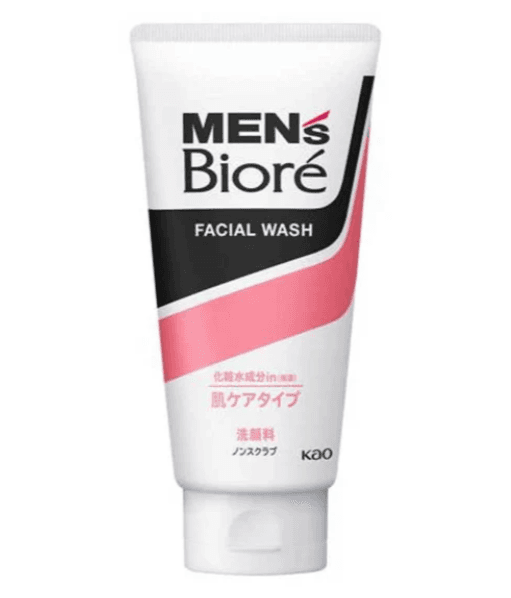 Biore Men's Skin Care Facial Wash 130g