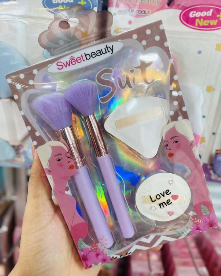 Sweet Beauty Love me Makeup Brush Set